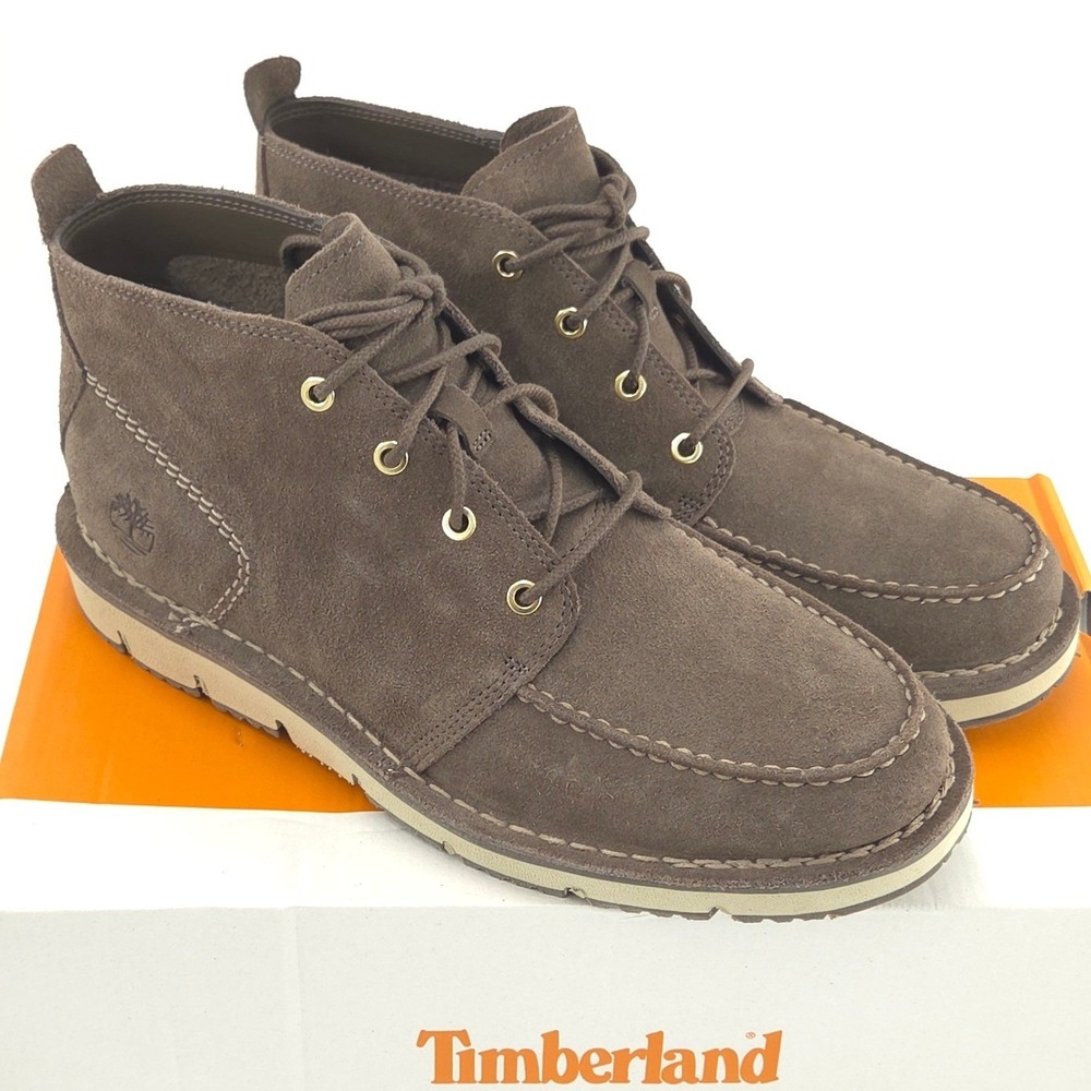 Timberland Westmore Chukka Boots Mens 9.5M Brown Suede  Mid Lace TB0A5YGY901 NEW